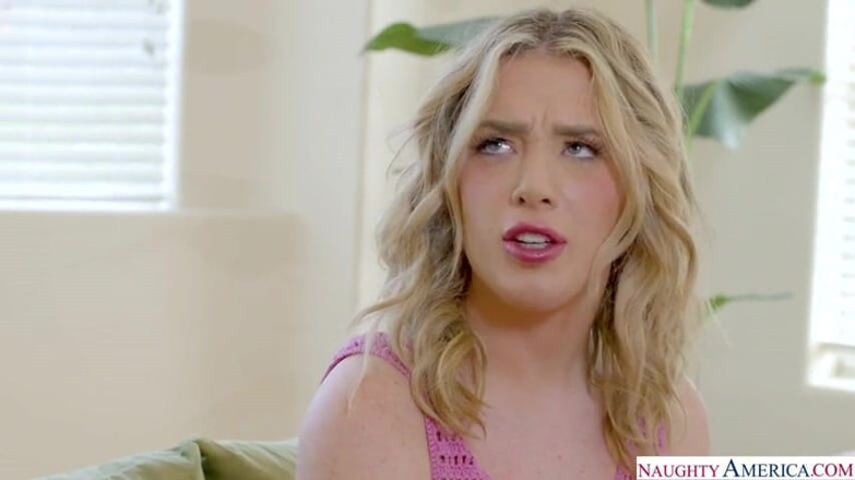 Naughty America: Sexy Ashlyn Angel Borrows Neighbor's Stiff Cock