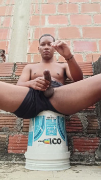 Joven Colombiano Se Masturba En La Azotea