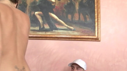 CBD Media: Short hair petite MILF rides a college student's long dick