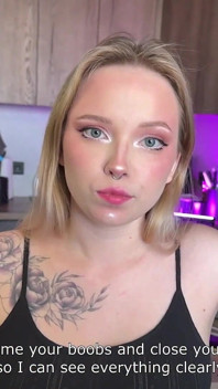 Siostra wysłała akty przez pomyłkę - jej duże cycki pokryte spermą