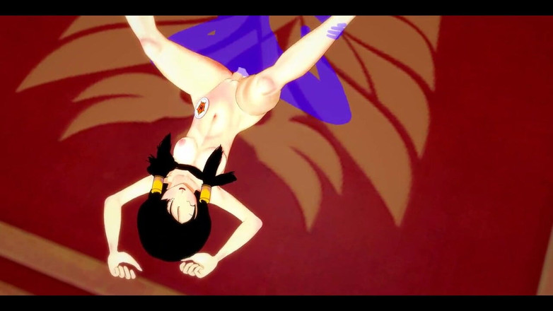 HentaiTubes: Dragon Ball, хентай - Videl трахнули и дрочил - японская азиатская манга, аниме-фильм о играх