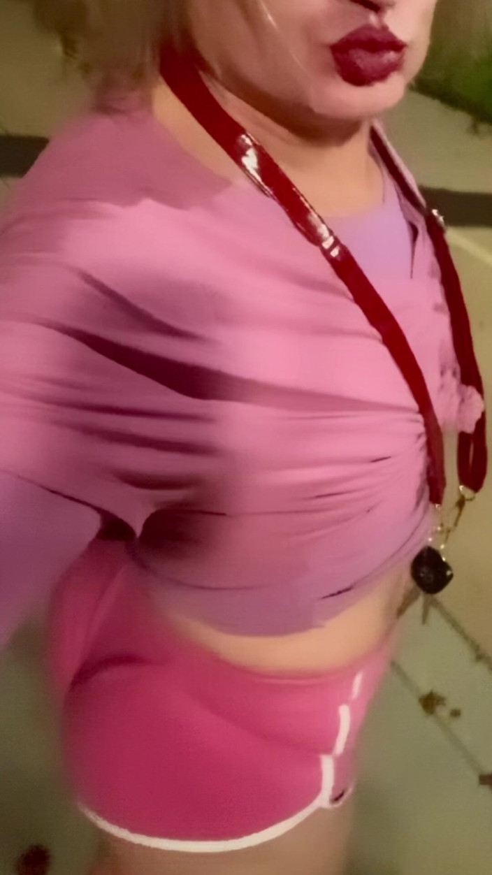 CindieLove: Slutty Public Trans CD Sissy