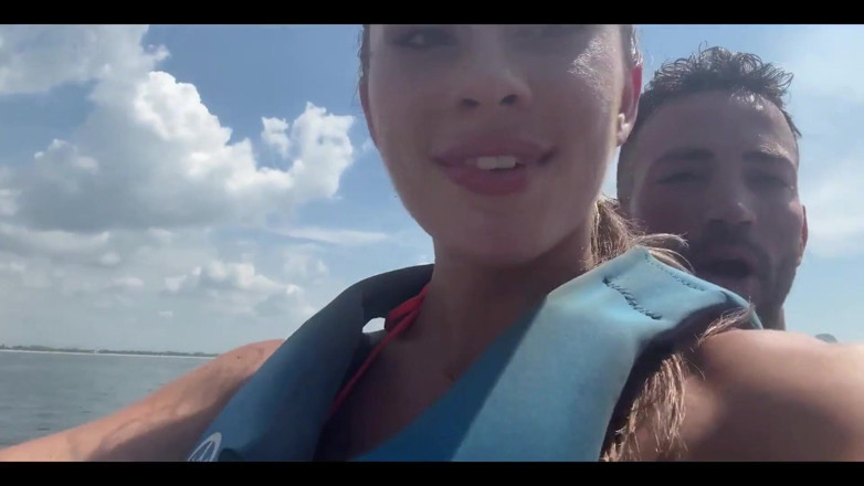 Maximo Garcia: Horny Blonde Getting Her Pussy Drilled on a Jetski