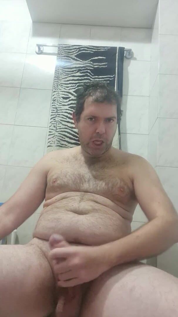 Mirko2589: Big Cock in Bathroom
