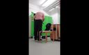 Carmen_Nylonjunge: Erotic After Work in the Locker Room