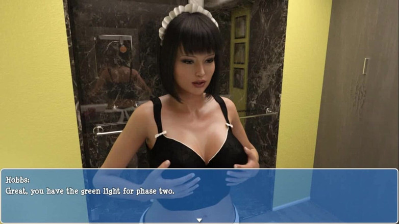 Dirty GamesXxX: Lily of the valley: empregada doméstica com um plug anal...