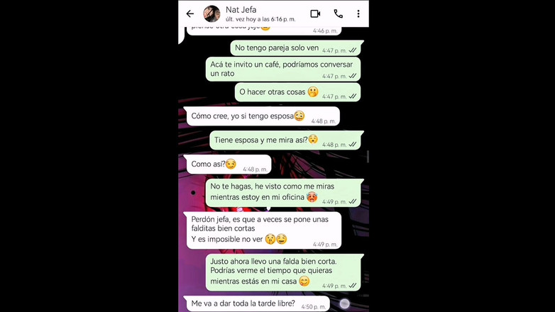 Armando Vicente: ホットなWhatssappと上司のスラットがハッピーエンドで終わる