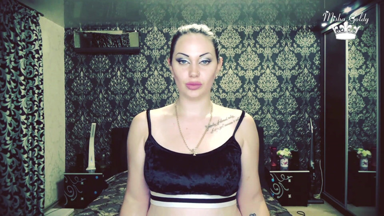 Goddess Misha Goldy: Wielbią silne mięśnie! Sportowa motywacja dla żałosnych przegranych takich jak ty! 120...