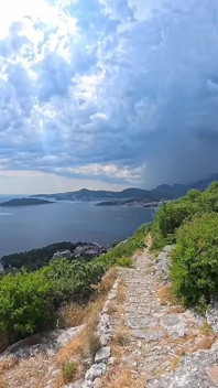 POV Doggy Pound on Sveti Stefan, Montenegro Cliff: Her Perfect Ass Bouncing in Broad Daylight!