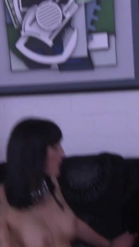 Sexy big ass brunette enjoys in hard doggy fuck from her fucker
