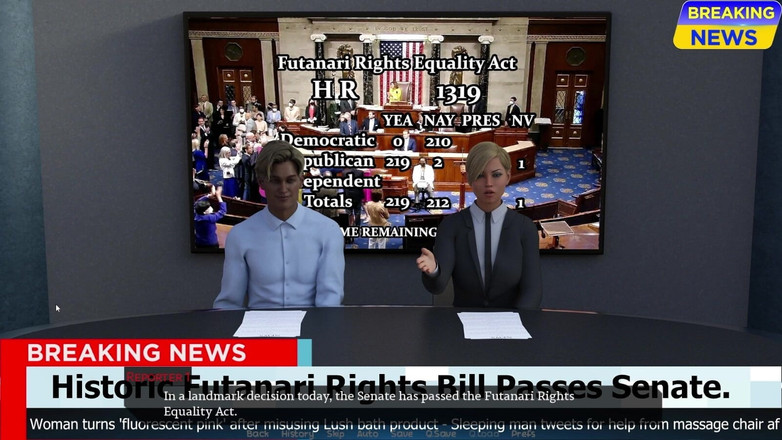 Studio-77: 후타 도미늄 #1 - 포르노 게임 게임 플레이