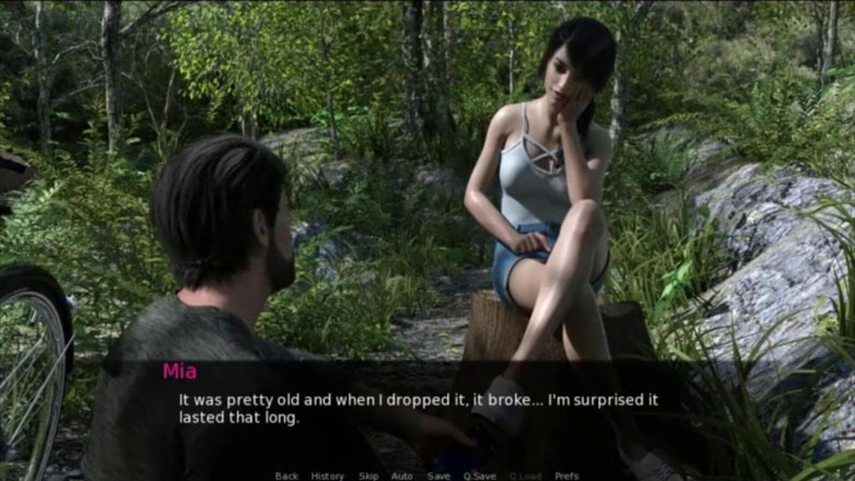 Visual Novels: Pine falls teil 7