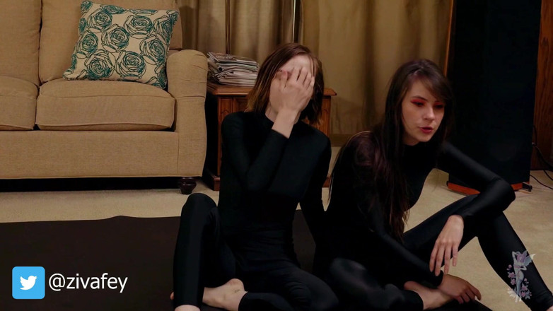 Ziva Fey: Ziva Fey and Mewchii Fey - secret agent skype show custom