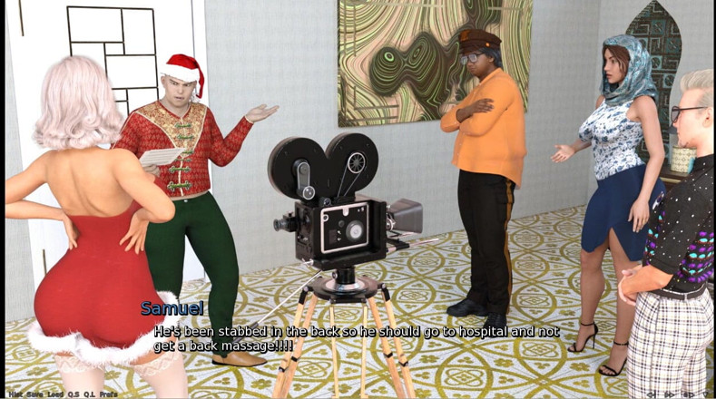 XXX Games Bunk: Laura lujuriosa secreta navidad 2023 una película de sexo