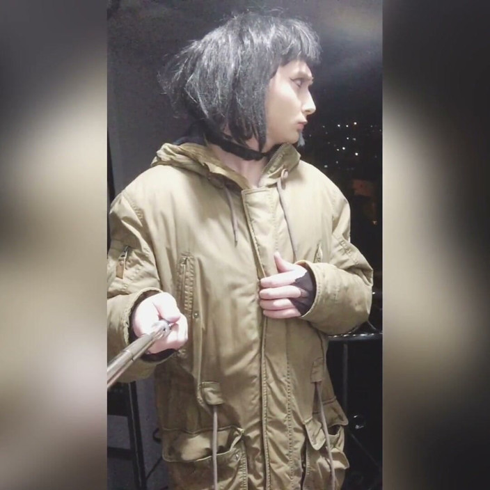 Sissyvalerie69: Pierwszy raz miga na moim balkonie