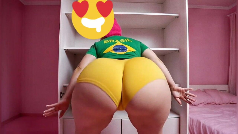 Xprohibidox1: Brasilianische frau mit einem riesigen arsch