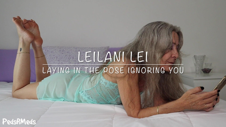 PedsRMeds: Leilani Lei Laying in the Pose Ignoring You