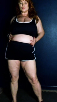 Sexy BBW Sam38g Shaking Assets in Gym Wear