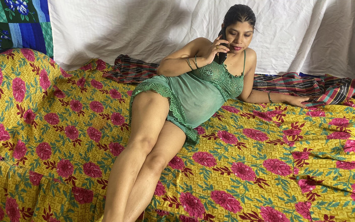Desi Indian Wife: Bhabhi India hamil yang cantik miang untuk dikongkek - audio hindi