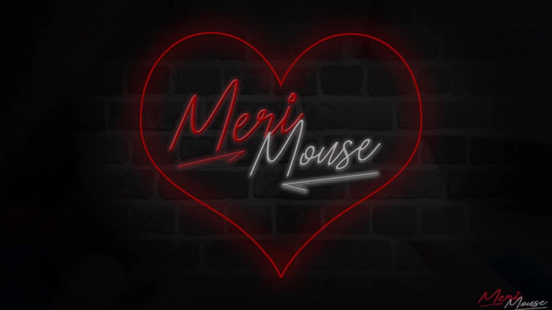 Meri-Mouse: Beendet mit einem squirt vom arschficken