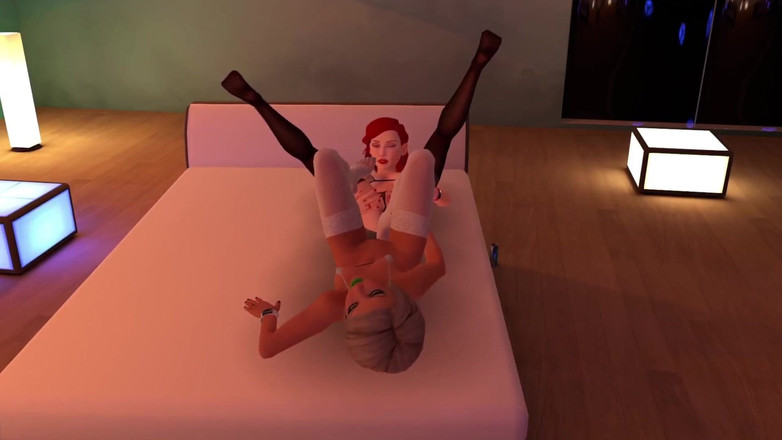 Wraith ward: Lesbické šukání nohou