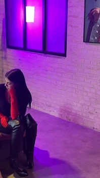 Nos Bastidores: Submisso Enjaulado Fica Duro Com Sua Amante Com Strapon - BDSM - Pegging Francês