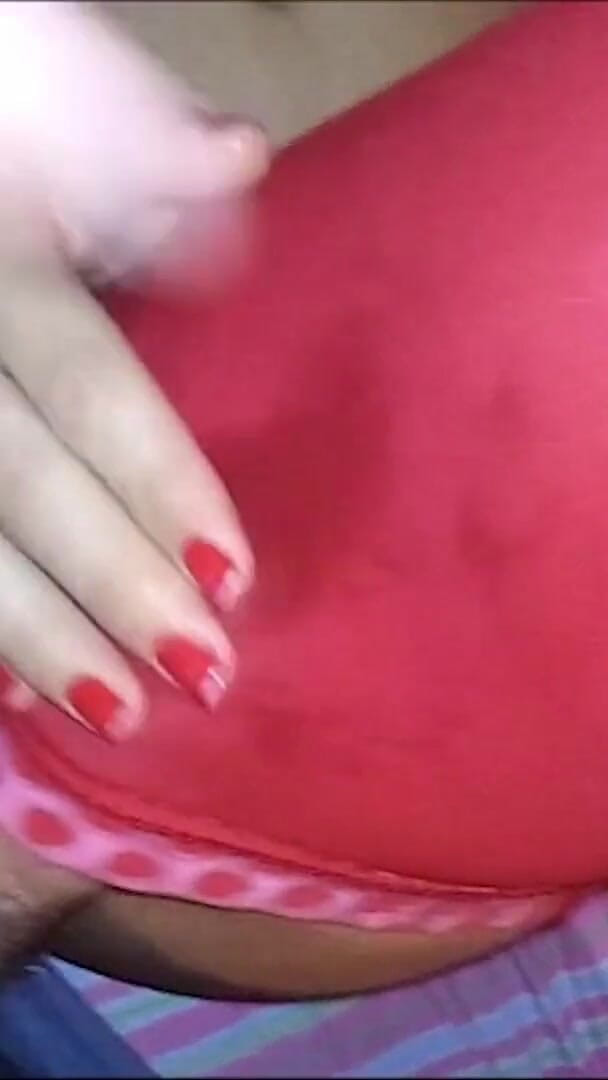 Encasement red nylon blowjob (Nylon Xtreme)
