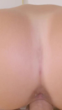 Tru Kait Riding Dick in Sexy White Lingerie