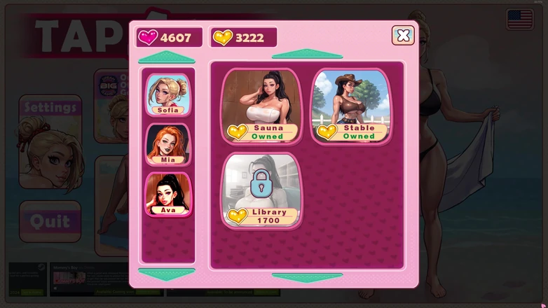 TheCummerBay: Let's Play - Tap for Sex, Ava - Stable