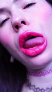 Pink Lipstick Kiss