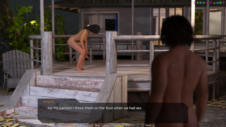Porny Games: Pulau bulan madu oleh tk8000 - creampie di malam hari, tante...