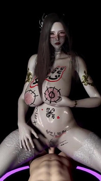 Une déesse animée aux courbes lubriques - animation 3D hentai