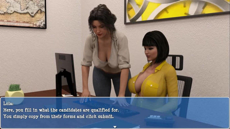 Dirty GamesXxX: 山谷百合：家庭主妇和办公室秘书