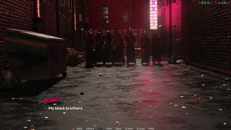 Porny Games: Shadows of Desire von Shamandev - Gangbang on the Rain 43