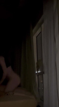 A Young Boy Fucks His Slender Stepmother in a Hotel Room
