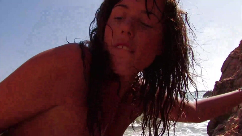 Real Home Made: Big boobs sexy girl ass fucking on the beach