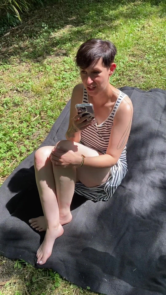 DouceLuxure: Big Cumshot on My Tits