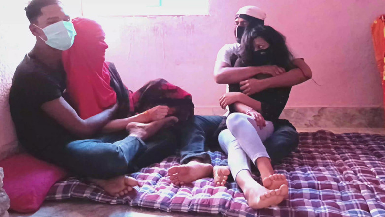 HousewifeGeeta: Indian swinger couple swap wife with each other desi 4some sex...