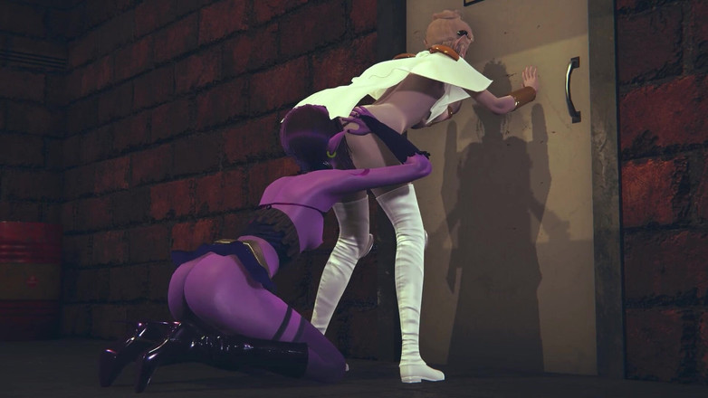 Waifu club 3D: ダークエルフはライトエルフの猫を食べる