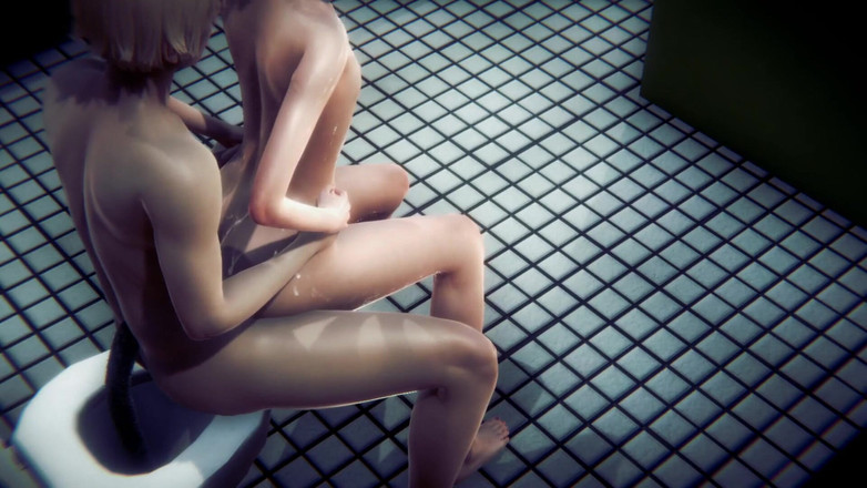 Yaoitube: Yaoi Femboy - Ethan siedzący anal oklep