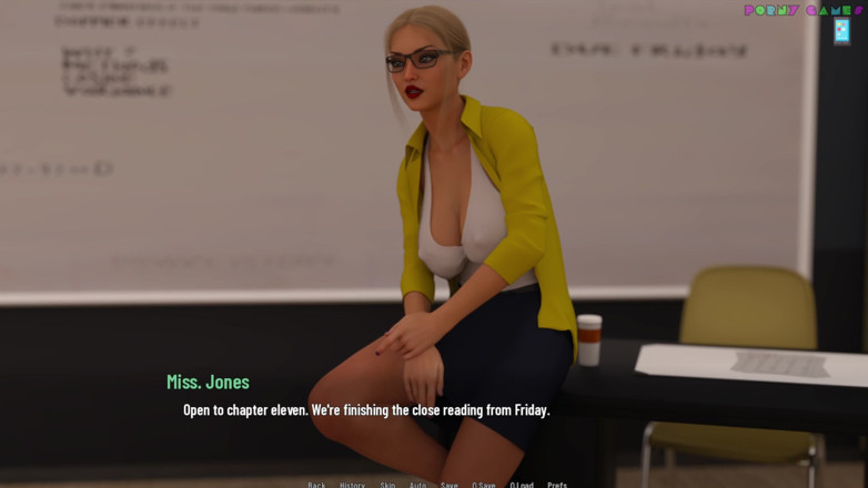 Porny Games: University Days by Greebo - Neues video mit der blonden süße,...