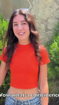 Outdoor Blowjob in the Bushes with a Stranger and Crazy Cumwalk Covered in Cum