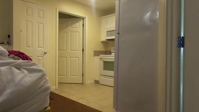 BBW nurse Vicki adventures with friends: SSBBW Nurse Vicki stretching in her bedroom