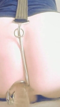 Juic Dildo Ride and Anal Hook in My Ass 2