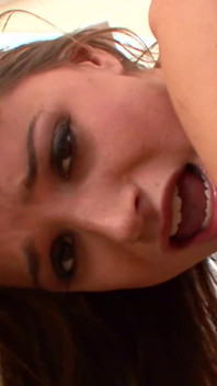 Babe with sexy white ass gets pumped hard