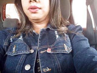 PATY PATY: このエキサイティングな話をチェックしてください!彼女の車の中で継娘は必死に彼女のおっぱいを取り出し、彼女のチンポを彼女のタイトで入れるためにそして