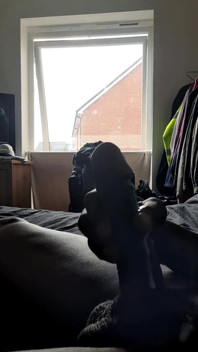 Nata4sex - bett legen und streicheln meinen harten großen schwarzen schwanz, abspritzen