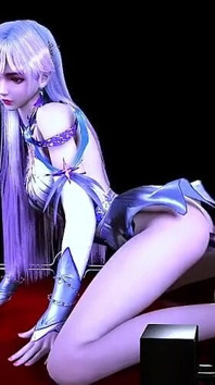 Curvilínea Temptress of the Animated Realm - 3D Animation Hentai