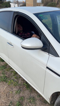 Jerking My Huge Cock Inside the Car