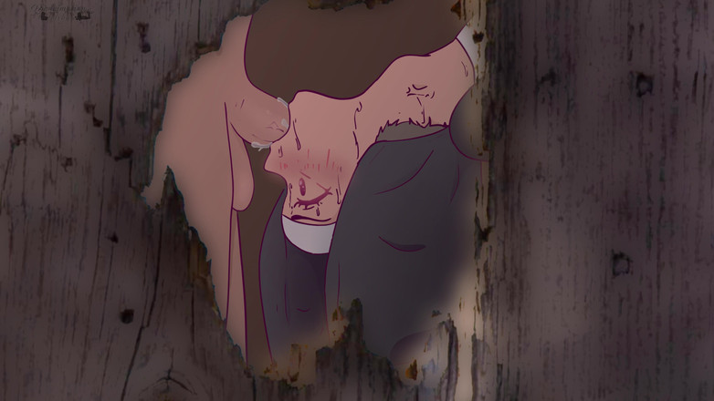 DsAnimation: Jeptiška si představuje šukání před a zezadu v modlitební budce! Hentai,...